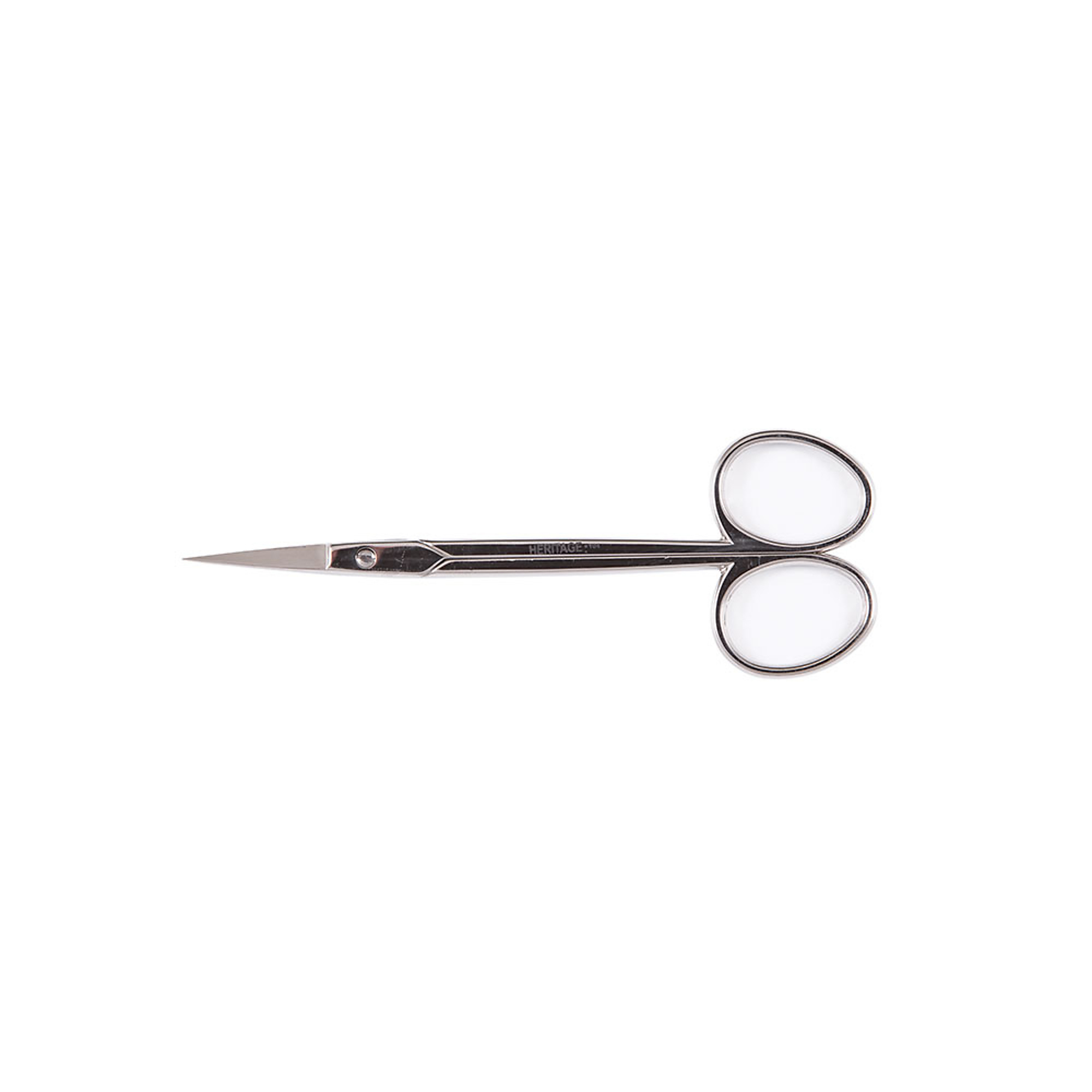 Klein Tools Embroidery Scissors — 4 3/8in., Curved Blade, High Carbon Steel, Model# G104C